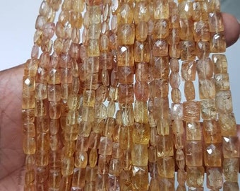 AAA+++1 strand Imperial topaz beads/Imperial topaz faceted  chewing gum/topaz faceted beads/natural imperial topaz faceted chewinggum/18"