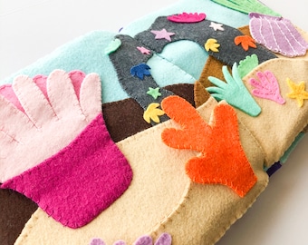 Under the Sea Felt Quiet Book Pattern