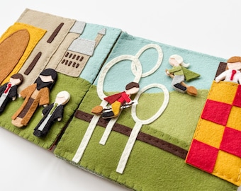 Magical Adventures: Wizard Academy Quiet Book Pattern