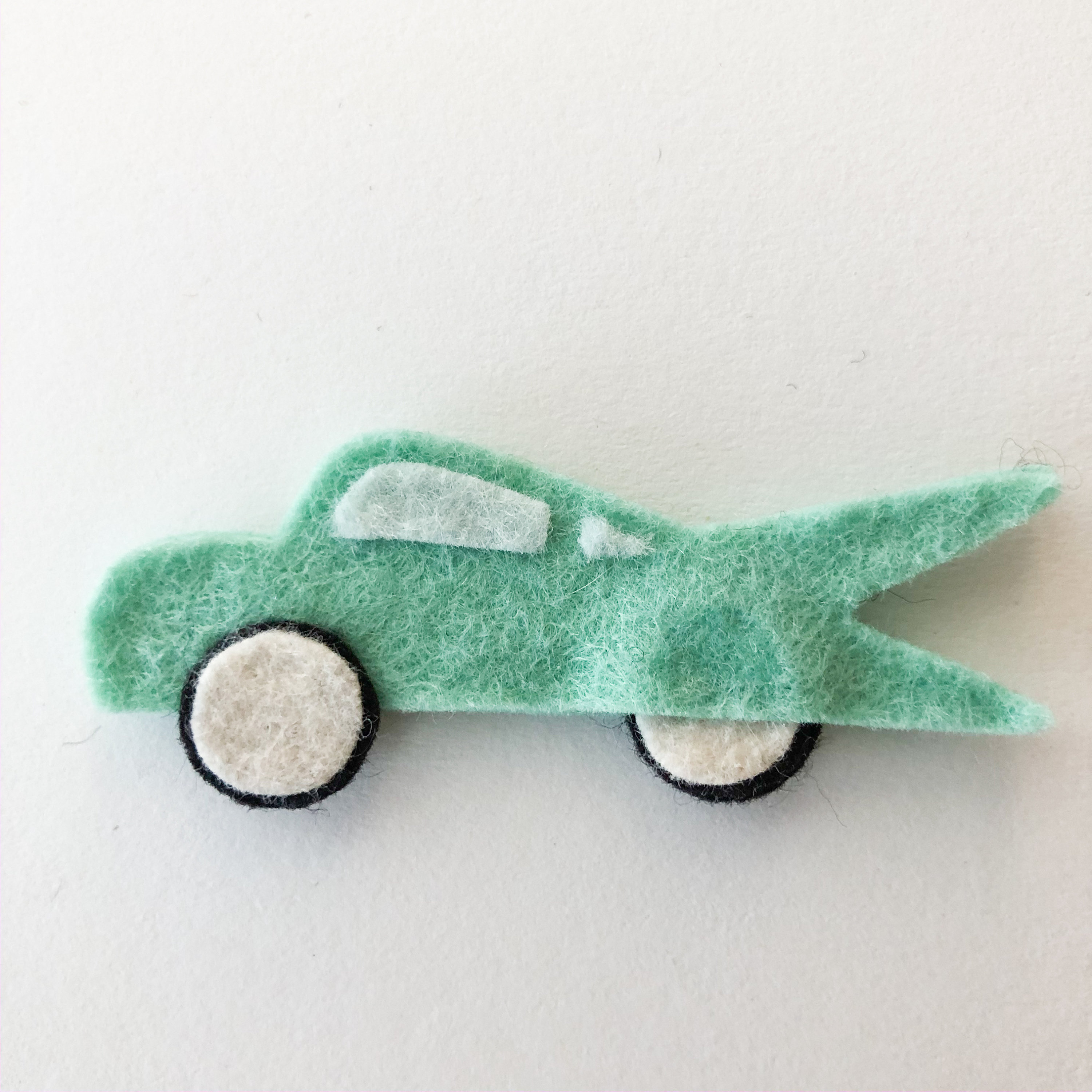 Nosew Car Figurines Felt Cars Car Toys Etsy