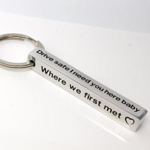 Boyfriend gift,husbend gift,boyfriend birthday gift,anniversary gift for boyfriend,mens keychain,long distance relationship keychain for men