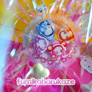 Ojamajo Doremi Spinning keychain