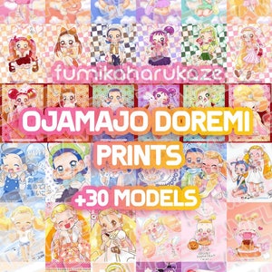 Ojamajo Doremi A4, A5, A6 prints