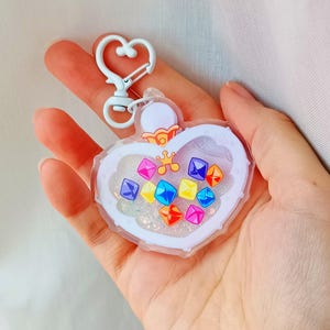 Ojamajo Doremi quicksand shaker keychain