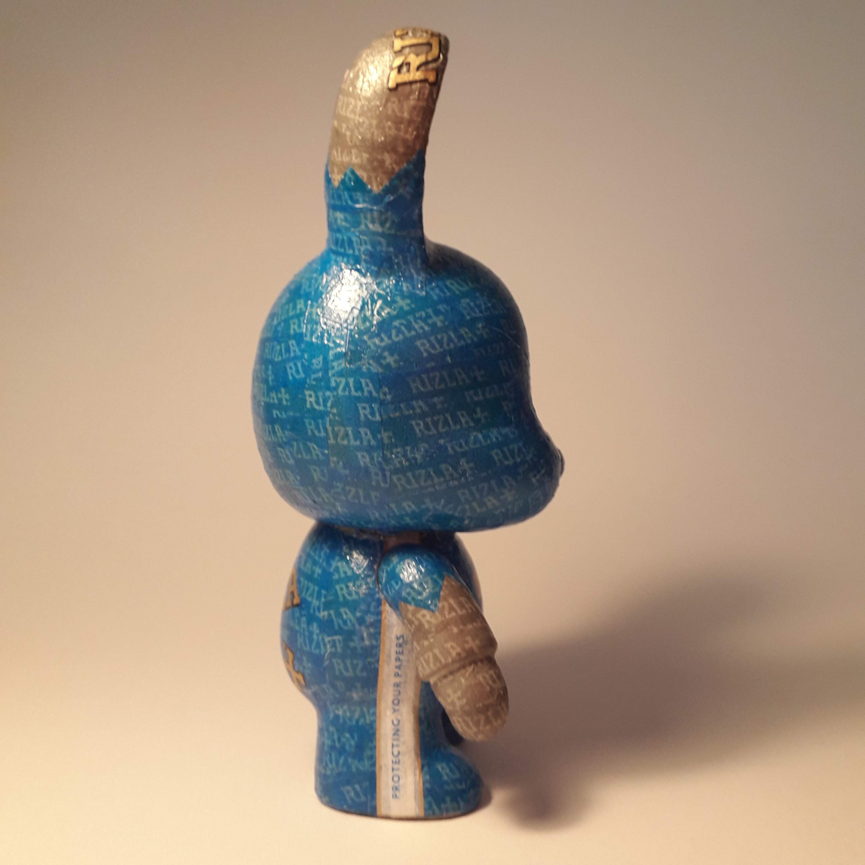 5 Mini Qee Rizla Series Blue Bunny Custom Custom Toy - Etsy UK