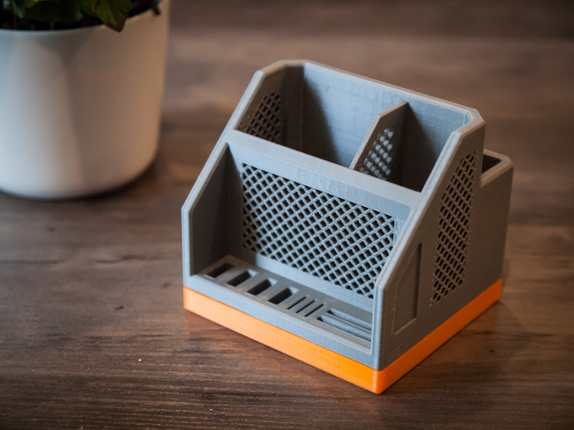 Customizable Desktop Organizer 3D Printed Made to Order - Etsy