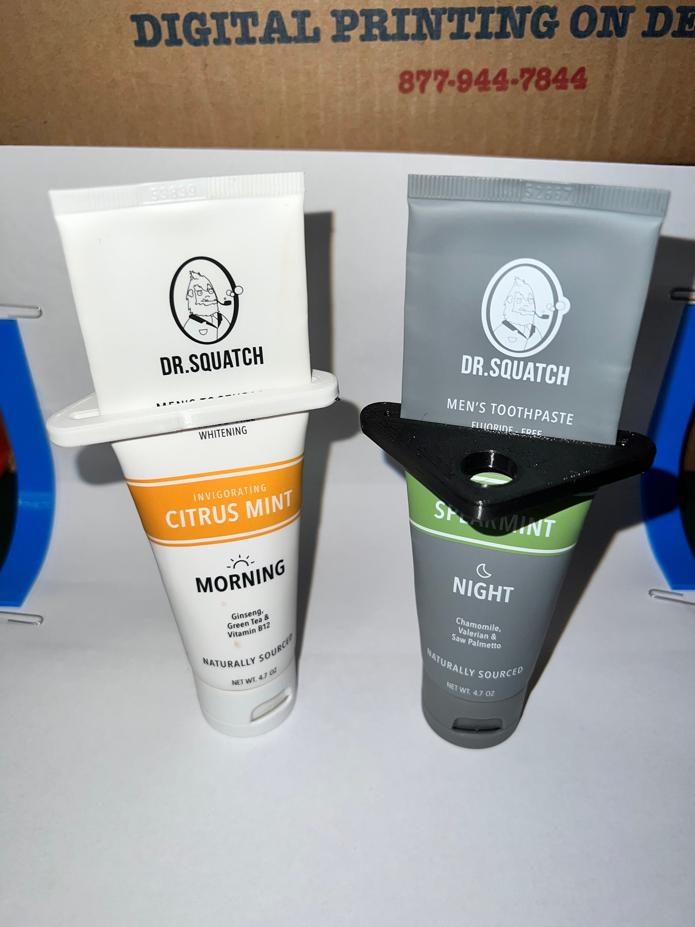  Dr. Squatch Teeth Whitening Toothpaste Kit - Day and