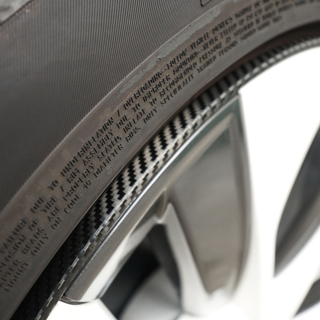 Model Y Rim Accent Wrap - Etsy