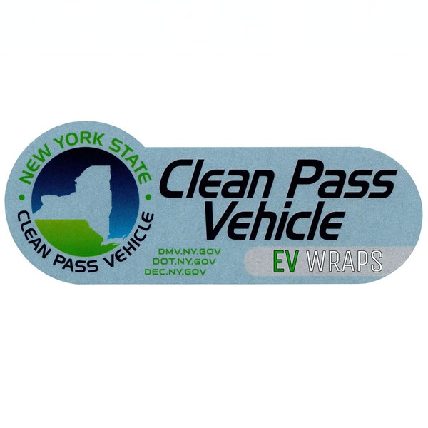 Ny Clean Pass Stickers Etsy