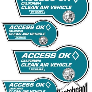 California HOV Stickers 3M Paint Protection Film