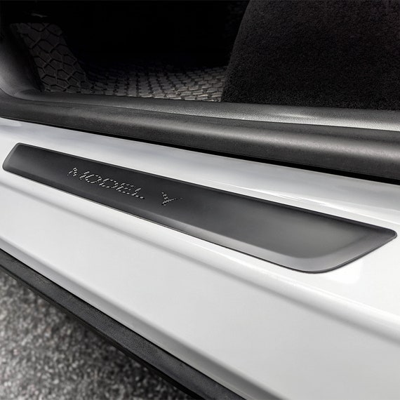 Protect Model Y Scratches Get Rear Door Sill Guard
