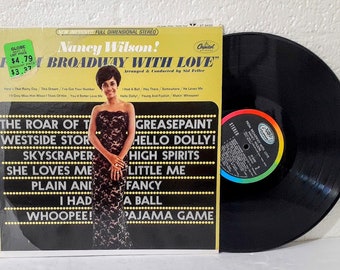 Nancy Wilson – From Broadway With Love (Vinyl LP, 1966) Jazz, Pop, Vocal