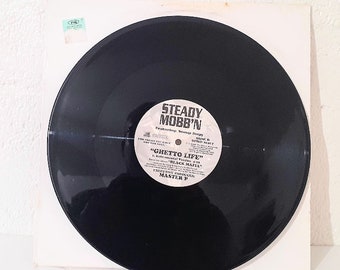 Steady Mobb'n Featuring Snoop Dogg – Ghetto Life (1998) (No Limit Records – SPRO 81127 Vinyl, 12", 33 1/3 RPM, Promo) -  Hip Hop