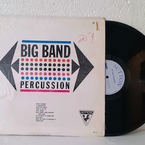 Big Band Percussion (Sutton – SU 212 Vinyl LP Mono, 1980) Jazz