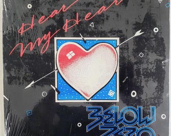 Below Zero – Hear My Heart (213 – CH 8807 Vinyl LP 1988) Electronic - New Sealed