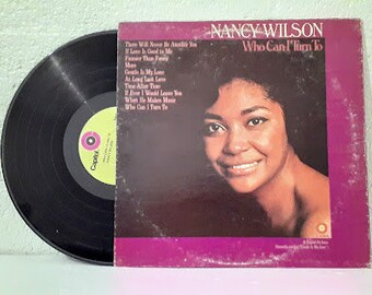 Nancy Wilson – Who Can I Turn To - Vinyl LP Soul-Jazz, Vocal VG++/VG