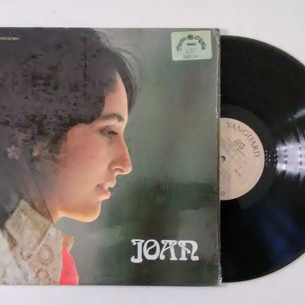 Joan Baez "Joan" Vinyl LP (Vangard VRS-9240, mono, 1967) Folk, World & Country