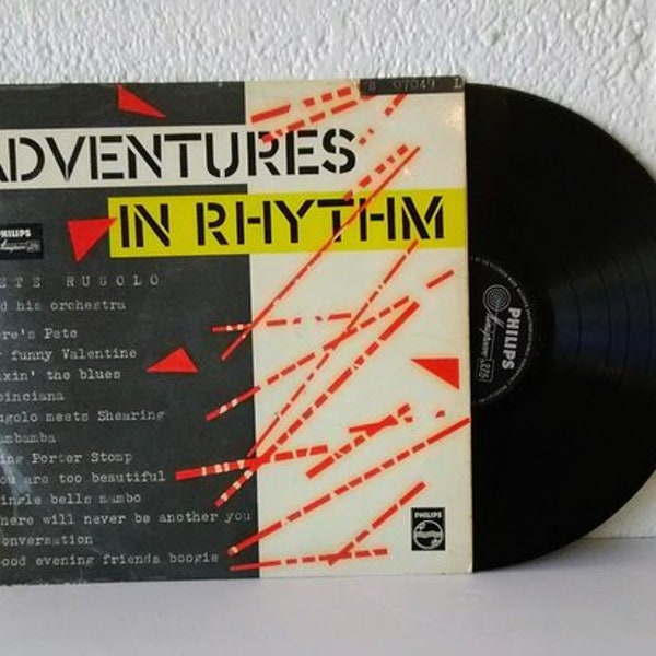 Pete Rugolo - Adventures In Ryhthm (Philips B 07049 L, Holland Import) Vinyl LP Jazz, Big Band, Cool Jazz