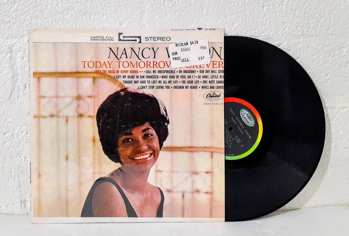 Nancy Wilson – Today, Tomorrow, Forever (vinyl LP, 1964) Jazz, Vocal - Etsy