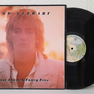 Rod Stewart – Foot Loose & Fancy Free Vinyl LP 1977 Vocal, Pop Rock VG++/VG+