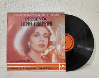Irma Filippini -Consejo Nacional de Turismo (Discos Cobra - MC-1166, Mexico, 1979) Vinyl LP Latin Pop
