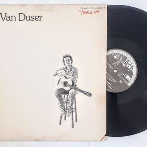 Guy Van Duser - Finger-Style Guitar Solos (Rounder Records – 3021 Vinyl Lp, 1977) folk/jazz guitar NM/VG+