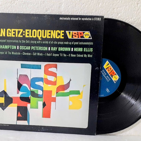 Stan Getz – Eloquence (Vinyl LP, 1966) Jazz