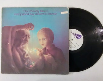 The Moody Blues - Every Good Boy Deserves Favour (Threshold THS 5, 1976) Vinyl LP Rock, Psychedelic Rock