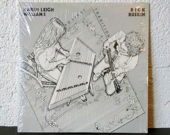 Karen Leigh Williams and Rick Ruskin - Against Tradition (1985) Vinyl LP Folk, World, & Country NM/VG++