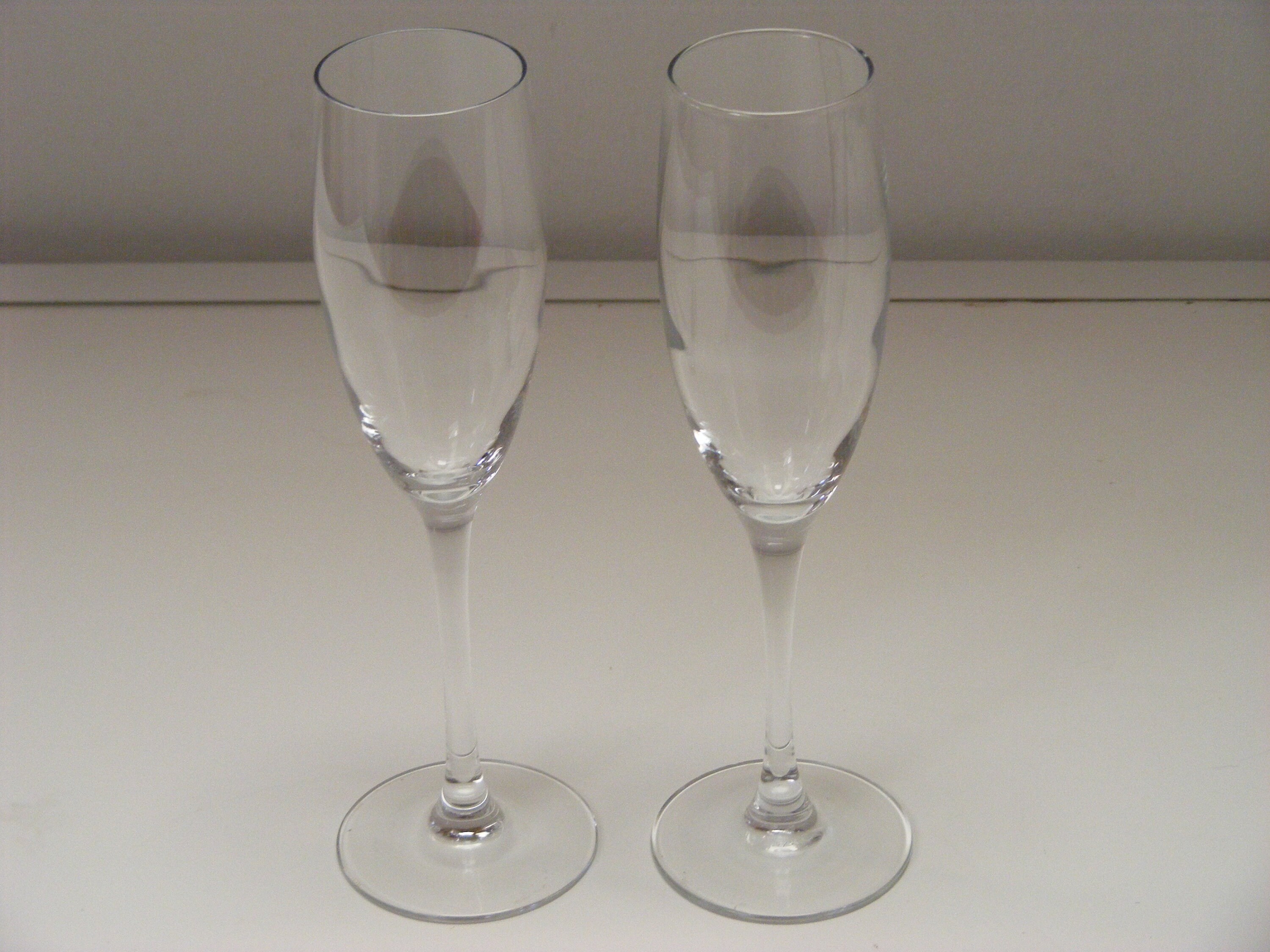 Paire Arc/Luminarc de Grandes Flûtes à Champagne