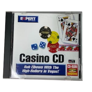 Casino Game Expert Software CD 1995 Computer PC Microsoft Windows u