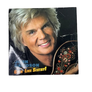 Vintage John Davidson Goin Like Sixtay Music CD Autographed u 14 Tracks 2003