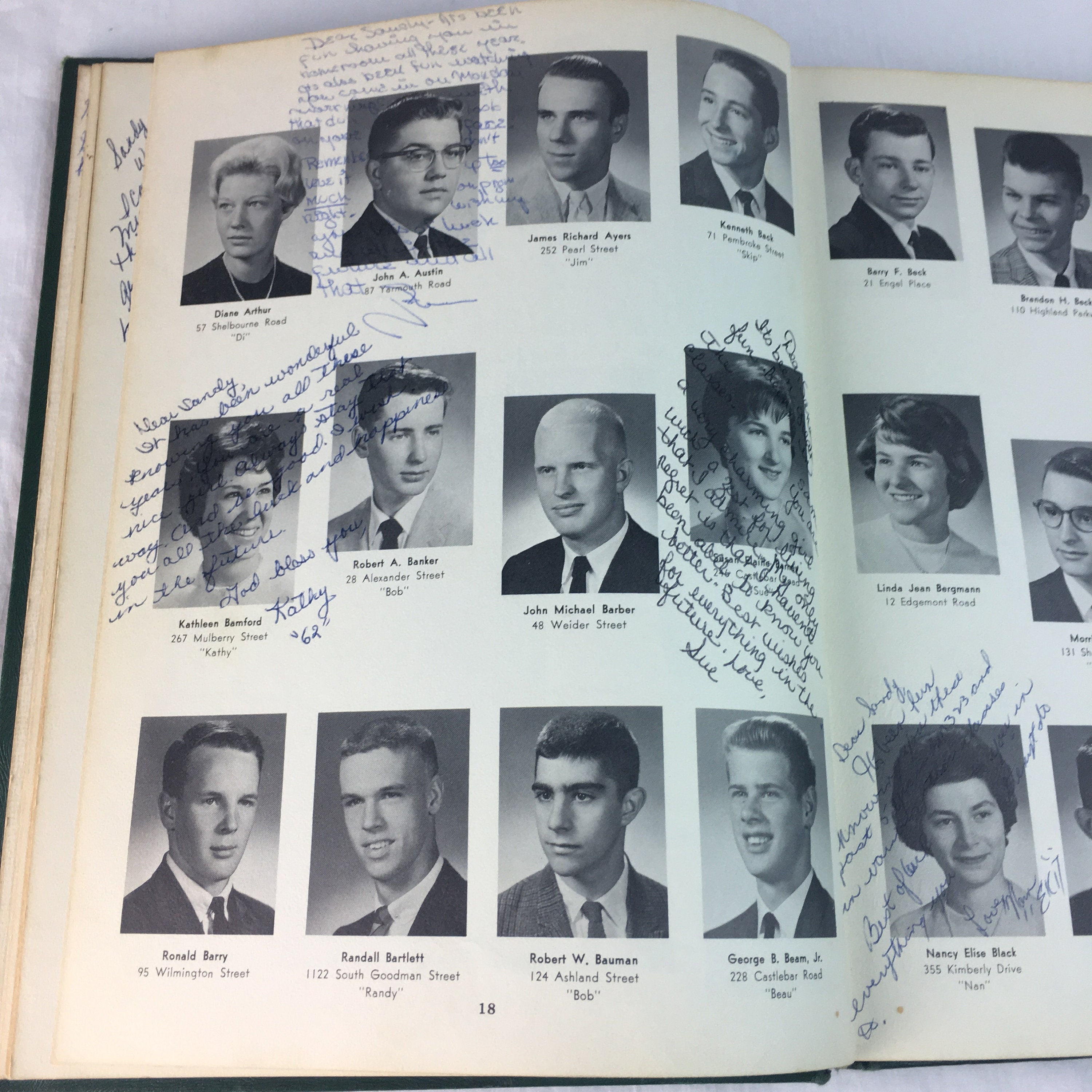 Monroe High School Yearbook 1962 Rochester New York Sandra Etsy