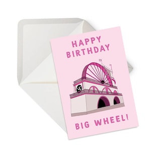 Happy Birthday Big Wheel - Greeting Card