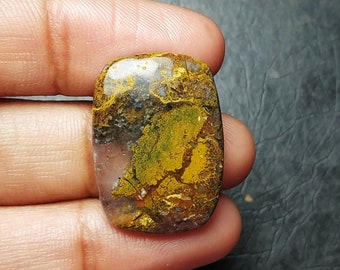 moraccan natural cabochon gemstone square shape 20.85cts size 25x15x3mm