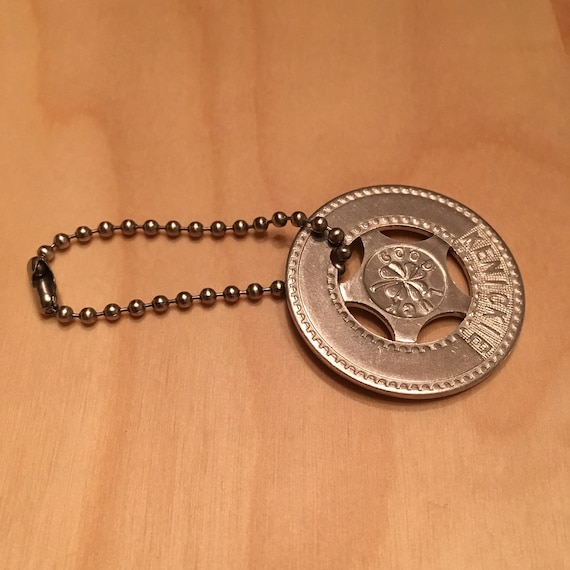 Custom Metal Typer Identification Good Luck Medal Token Coin Vintage