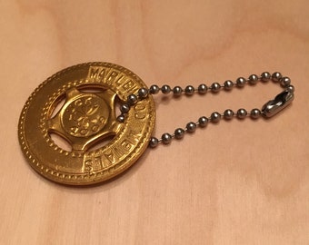 Custom Gold Metal Typer Identification Medal