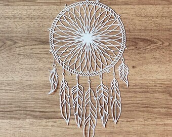 Dreamcatcher Papercut - Handmade