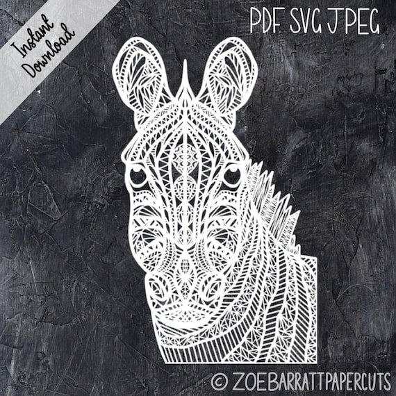 Free Free Zebra Mandala Svg 666 SVG PNG EPS DXF File