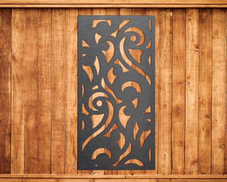 Pasadena Metal Trellis/privacy Screen Etsy