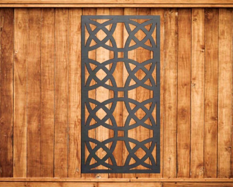Newport Metal Trellis/privacy Screen Etsy
