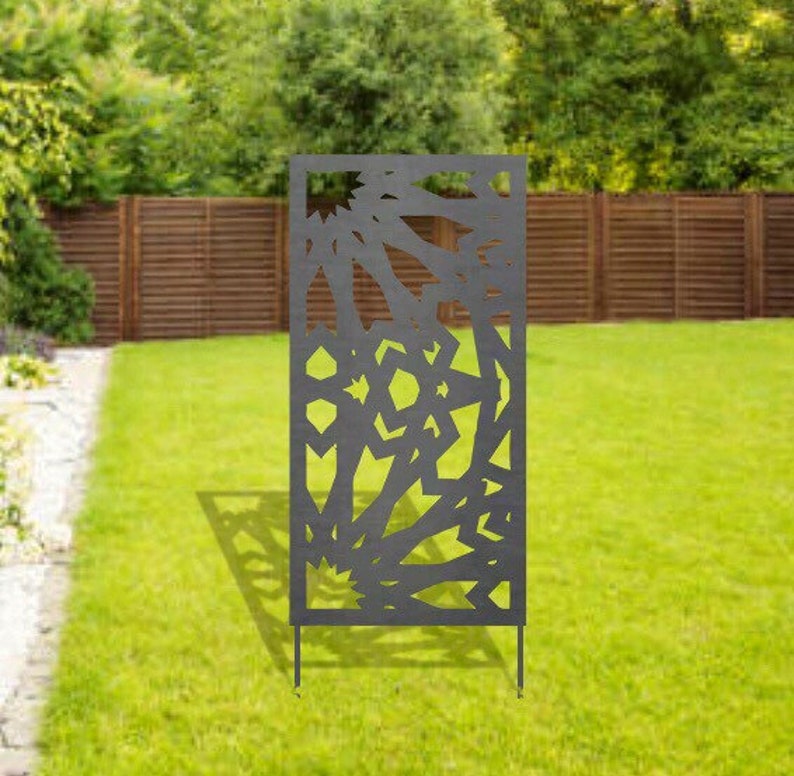 Arlington Metal Trellis/privacy Screen Etsy