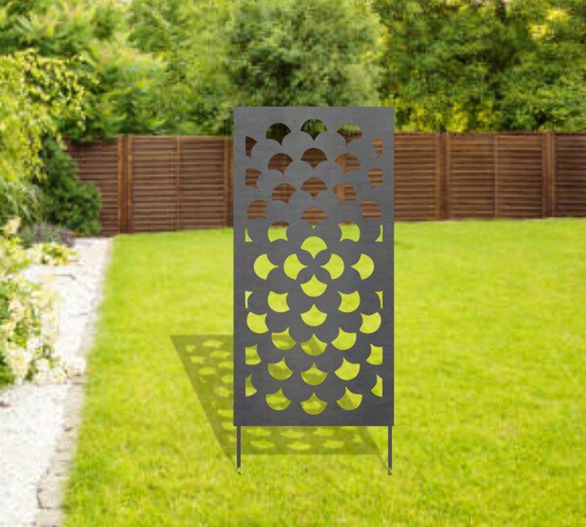 Arvada Metal Trellis/privacy Screen Etsy