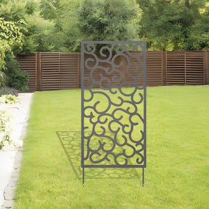 Curls Metal Trellis/Privacy Screen