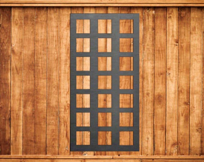 Classic Metal Trellis/privacy Screen Etsy