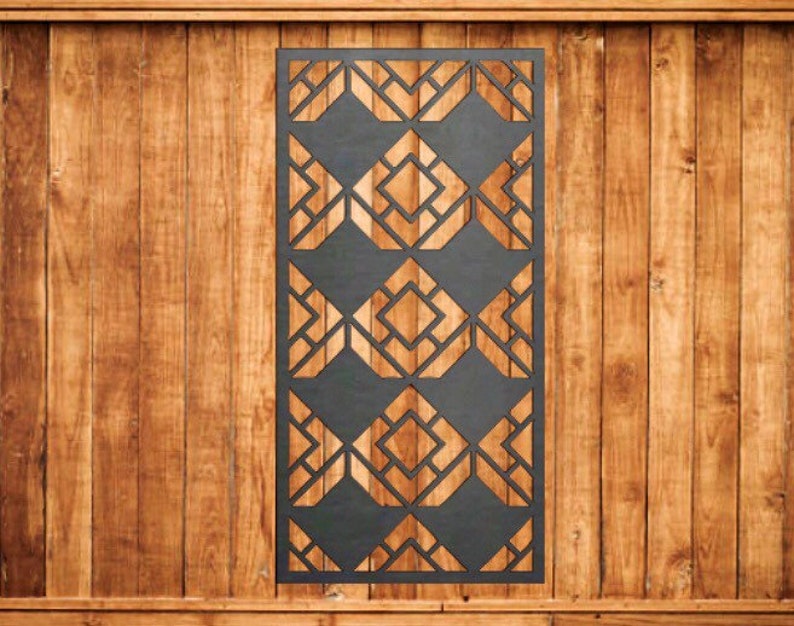 Lacerta Metal Trellis/privacy Screen Etsy