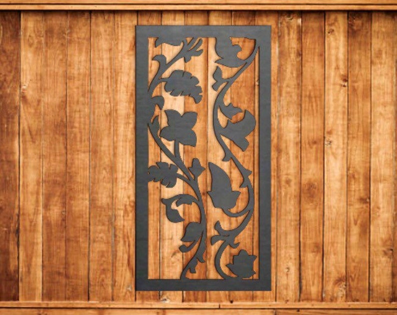 Brooklyn Metal Trellis/privacy Screen Etsy