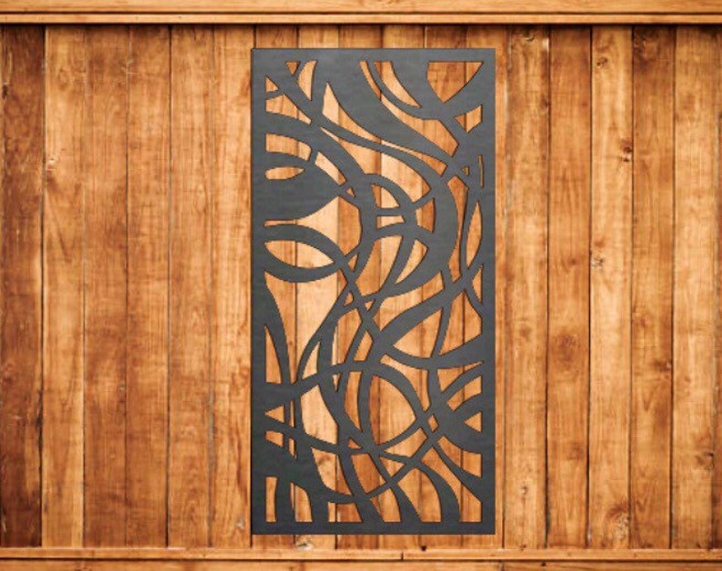 Tenea Metal Trellis/privacy Screen Etsy