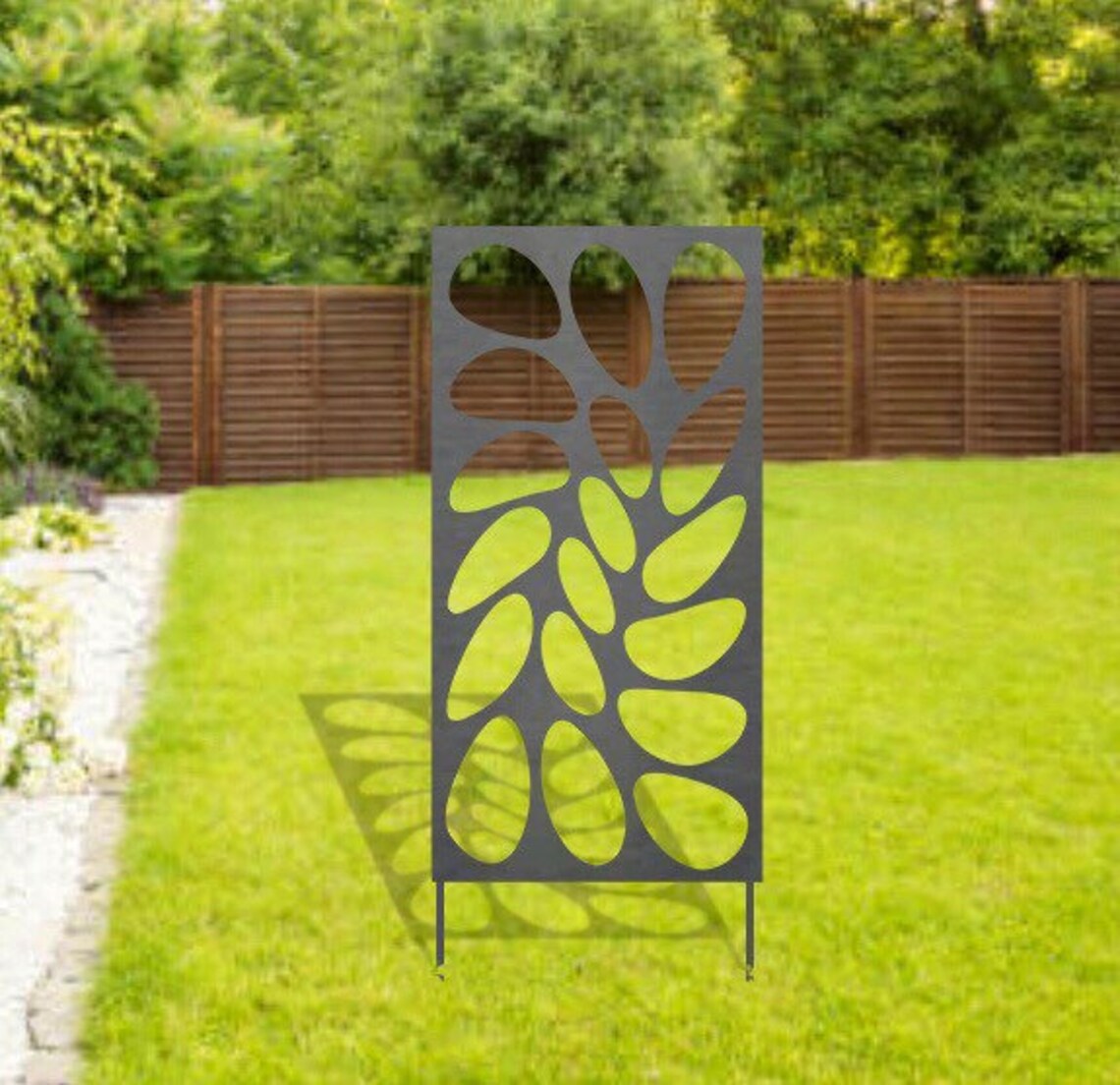 Ottawa Metal Trellis/privacy Screen Etsy