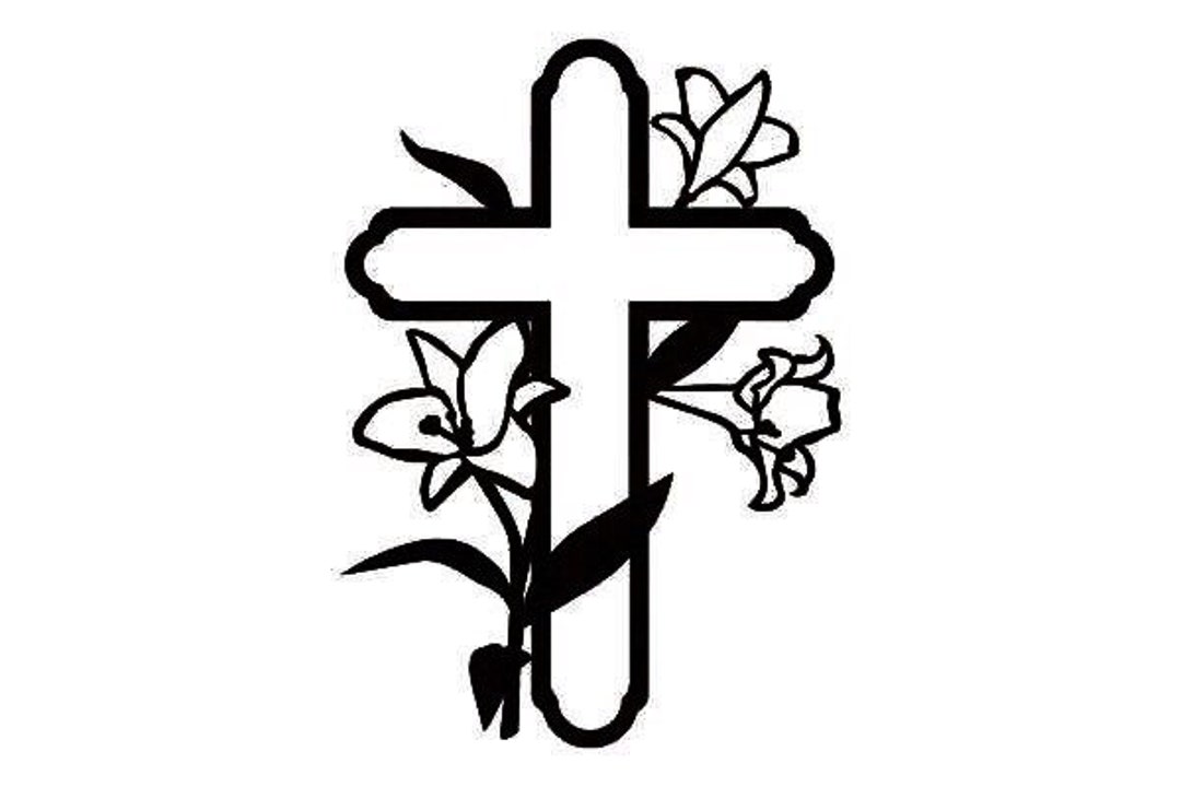 Buy Metal Wall Cross with Fleur De Lis Design Online at Lowest Price in